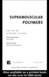 Supramolecular Polymers