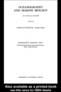 Oceanography and Marine Biology, Volume 20