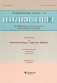 Exploration of the Health Benefits of Factors That Help Us to Thrive